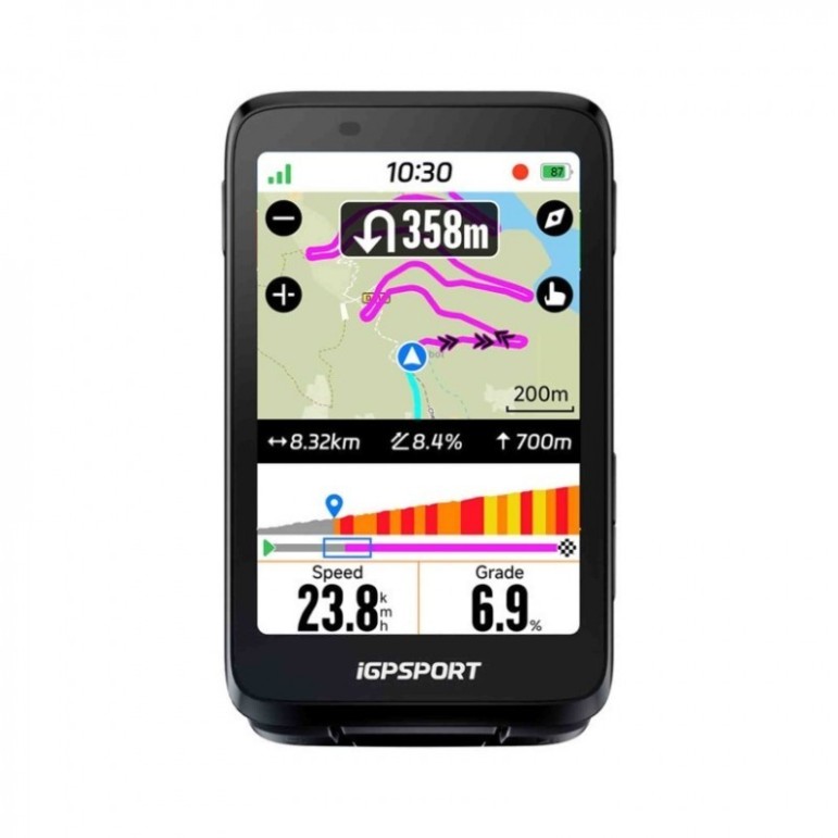 CICLOCOMPUTADOR GPS BINAVI-BG2-NEGRO