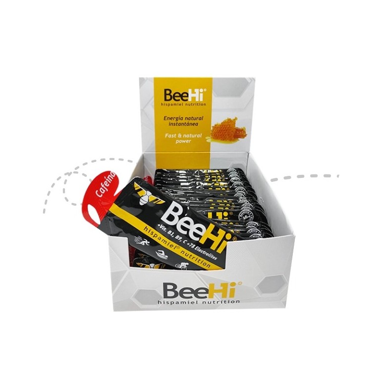 HISPAMIEL CAJA GEL BEEHI CAFEINA 40G