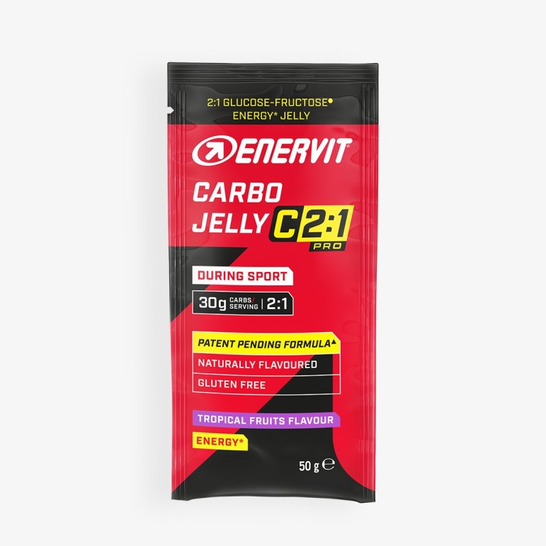 CAJA ENERVIT CARBO JELLY C2:1 TROPICAL 50G