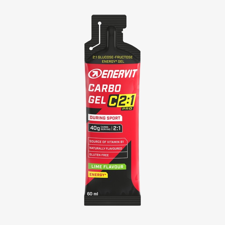 CAJA ENERVIT GEL C2:1 CARBO LIMA 60G
