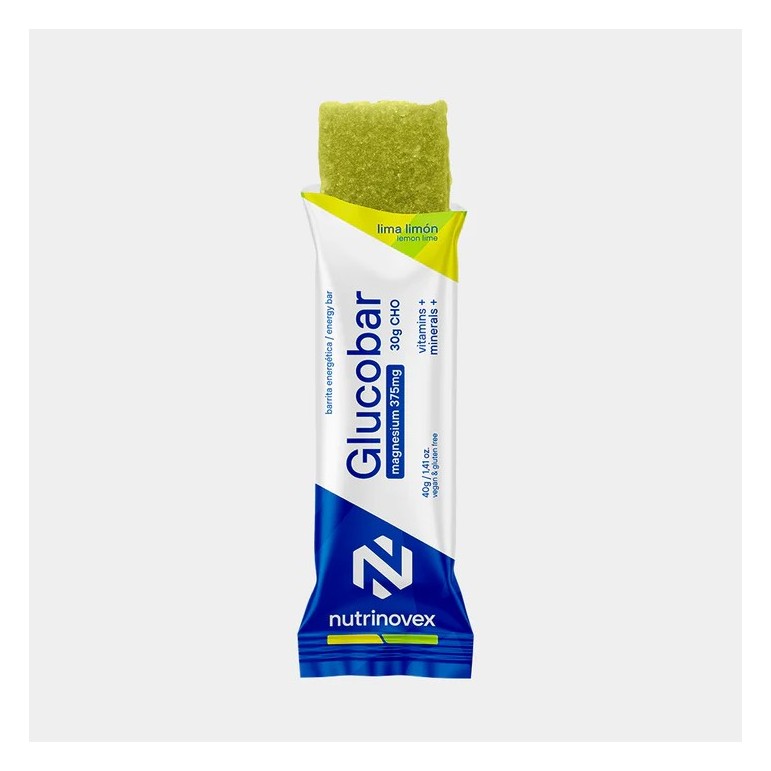 CAJA 24 UNIDADES BARRITA GLUCOBAR LIMA LIMON