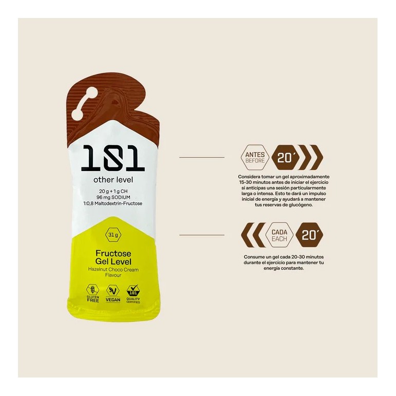 101 OTHER LEVEL-CAJA GEL CHOCOLATE