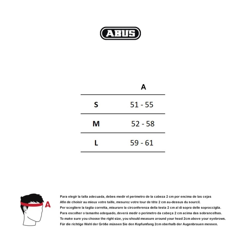ABUS AIRBREAKER PURE WHITE